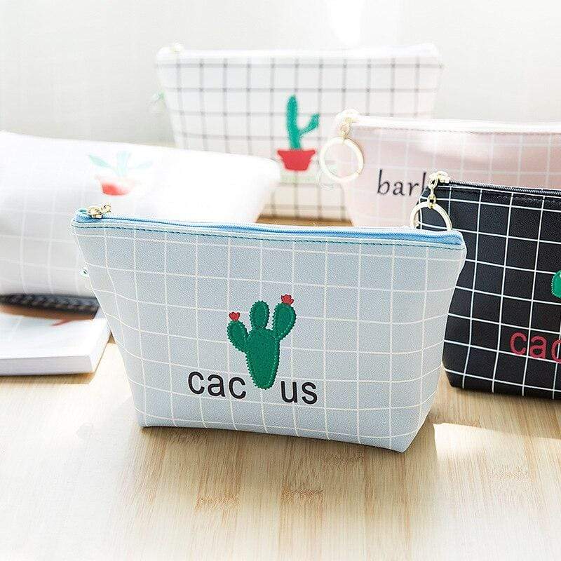Trousse Maquillage Cactus - Range Maquillage