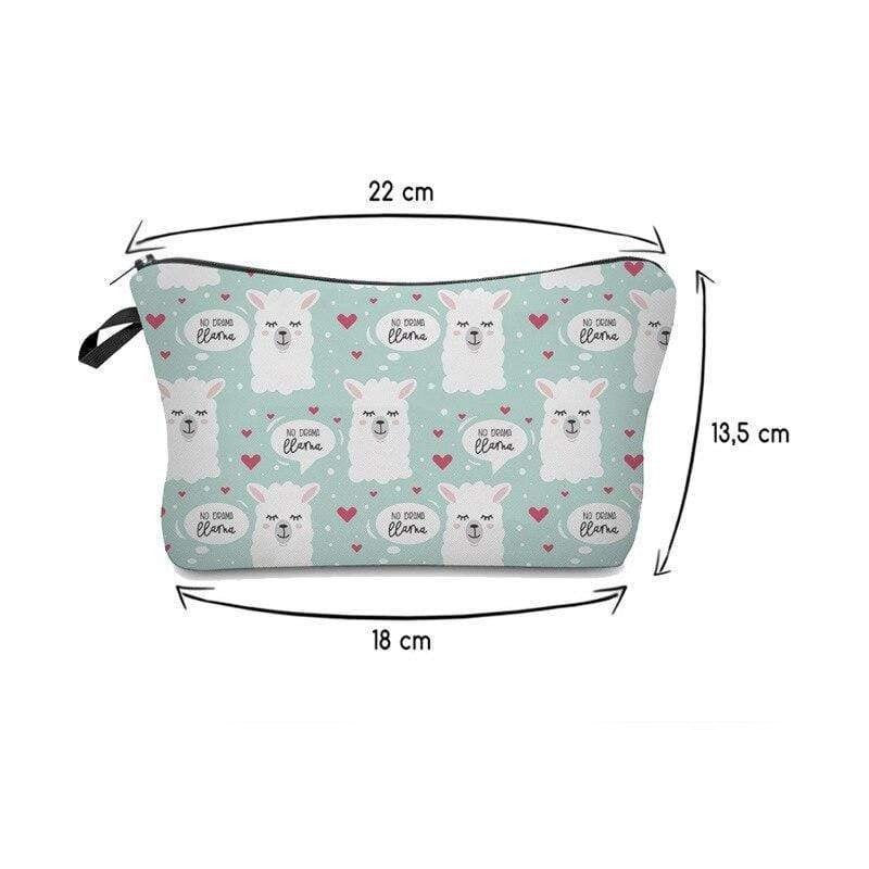 Trousse Maquillage Lama - Range Maquillage