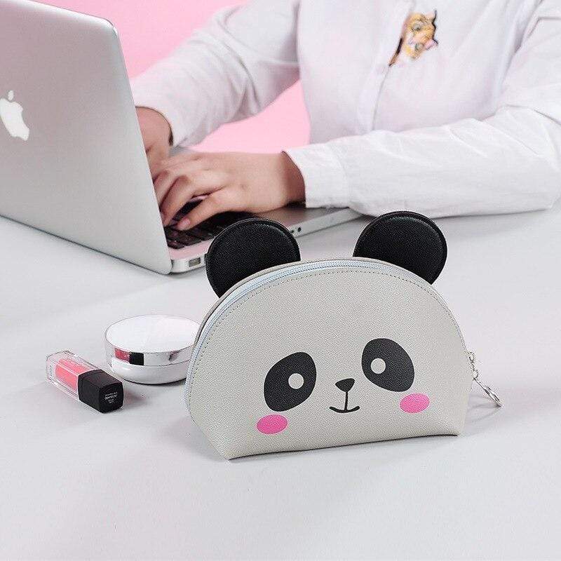 Trousse Maquillage Ours Panda - Range Maquillage