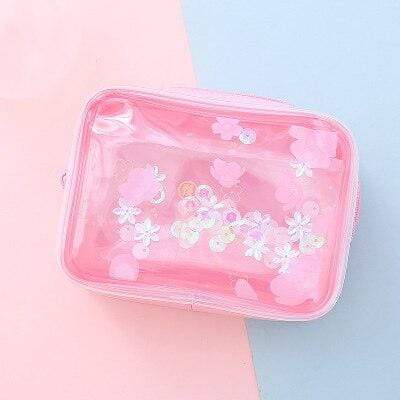 Trousse Maquillage Rose - Range Maquillage