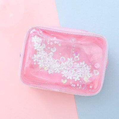Trousse Maquillage Rose - Range Maquillage