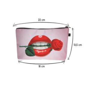 Trousse Maquillage Rouge a Lèvre - Range Maquillage