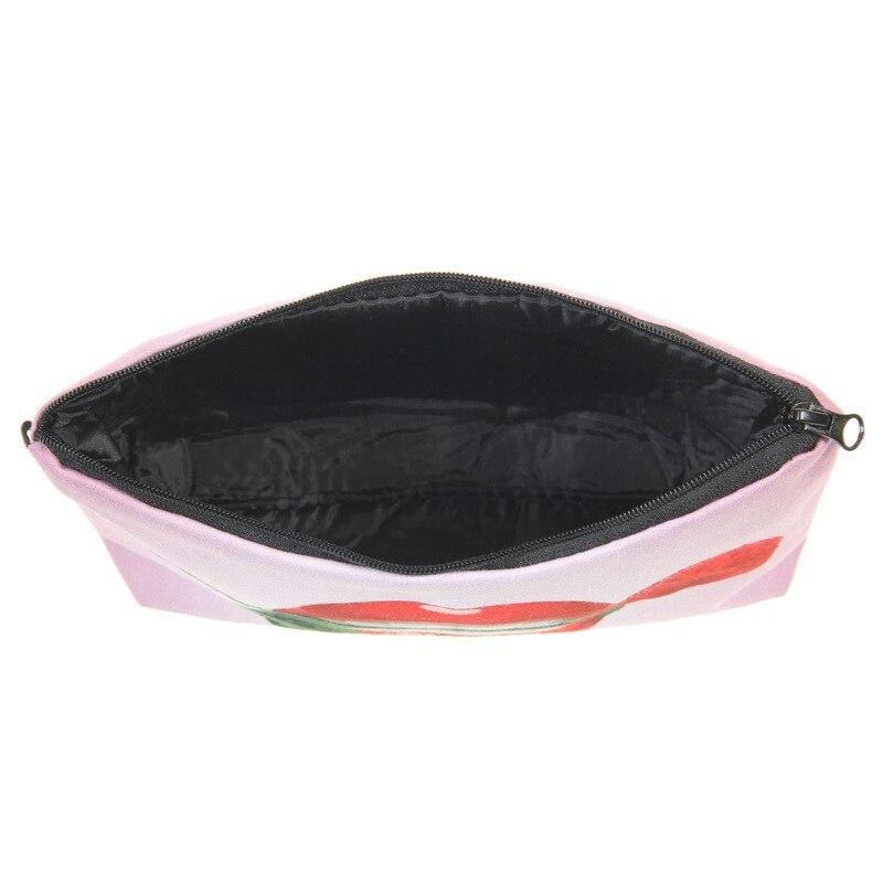 Trousse Maquillage Rouge a Lèvre - Range Maquillage