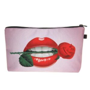 Trousse Maquillage Rouge a Lèvre - Range Maquillage