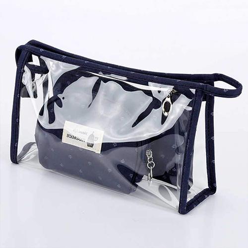 Trousse Maquillage Transparente Femme - Range Maquillage