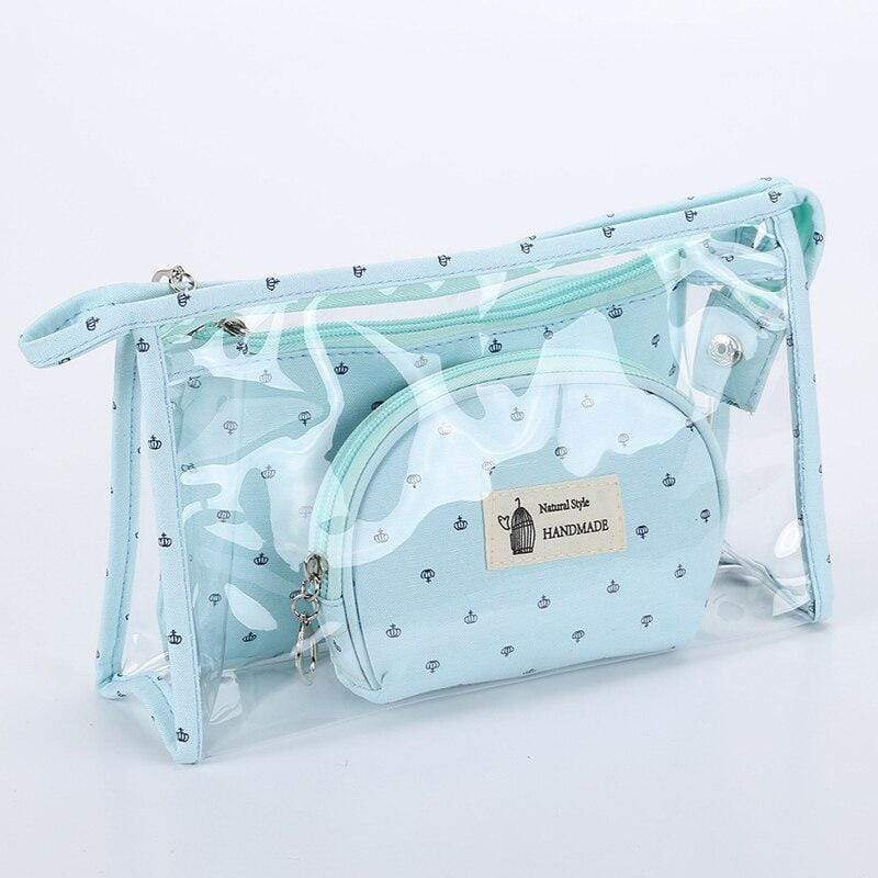 Trousse Maquillage Transparente Femme - Range Maquillage