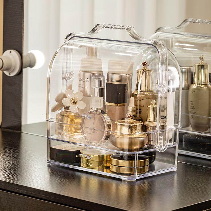 Coffret Maquillage Transparent