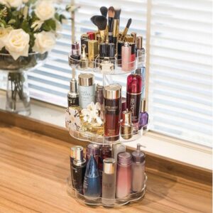 Organisateur Maquillage Pivotant - Range Maquillage