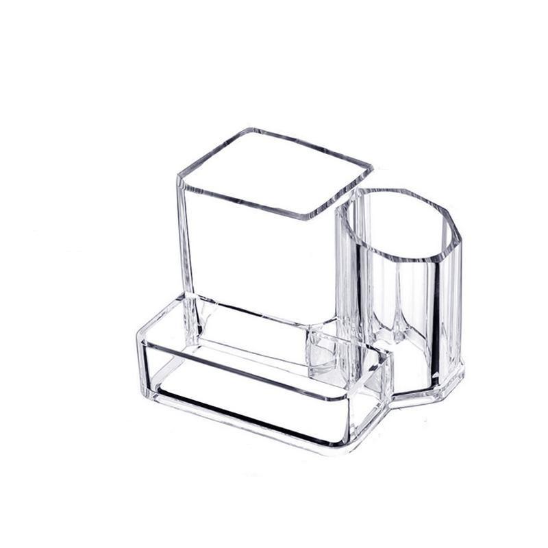Pot à Pinceaux Transparent - Range Maquillage