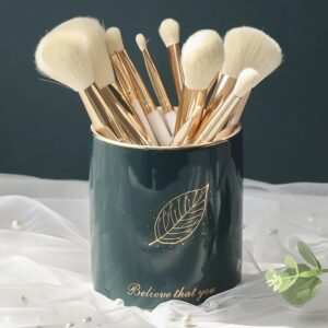 Pot de Maquillage Blanc - Range Maquillage
