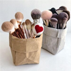 Pot de Maquillage en Tissu - Range Maquillage