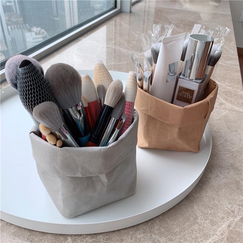Pot de Maquillage en Tissu - Range Maquillage
