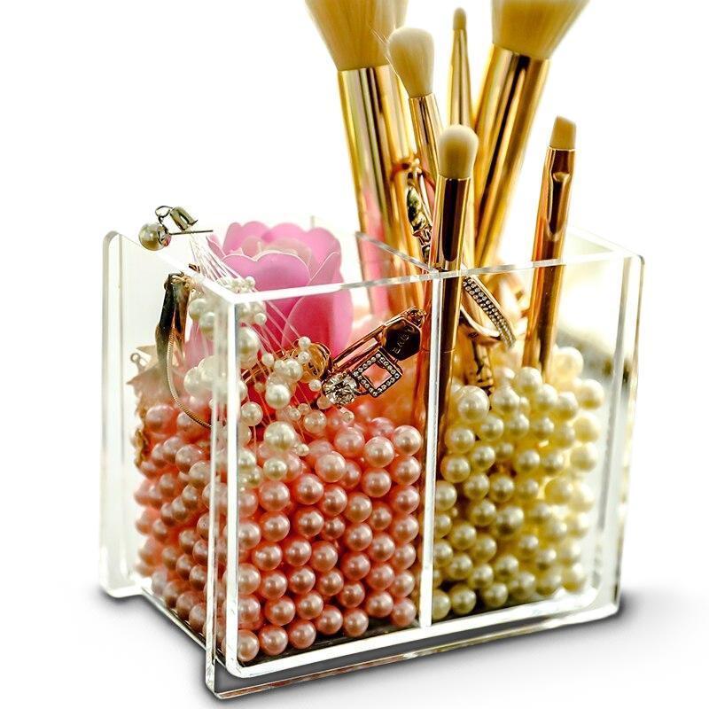 Pot de Rangement pour Salle de Bain - Range Maquillage