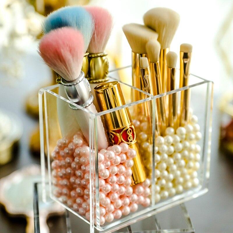 Pot de Rangement pour Salle de Bain - Range Maquillage