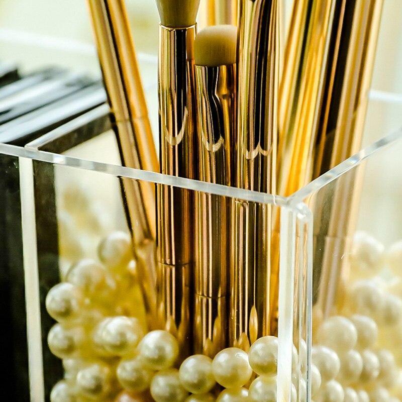 Pot de Rangement pour Salle de Bain - Range Maquillage