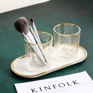Pot en Verre pour Cosmétiques - Range Maquillage