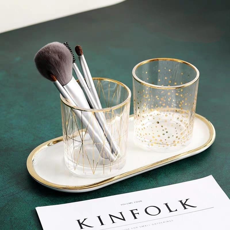 Pot en Verre pour Cosmétiques - Range Maquillage