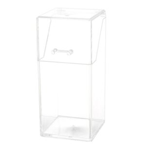 Pot pour Pinceaux de Maquillage Transparent - Range Maquillage