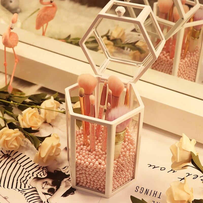 Pot Transparent pour Maquillage - Range Maquillage