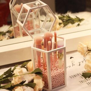 Pot Transparent pour Maquillage - Range Maquillage