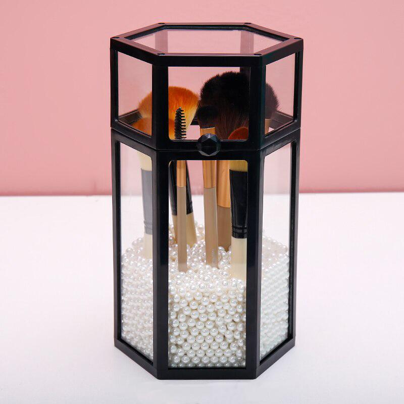 Pot Transparent pour Maquillage - Range Maquillage