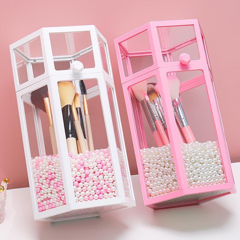 Pot Transparent pour Maquillage - Range Maquillage