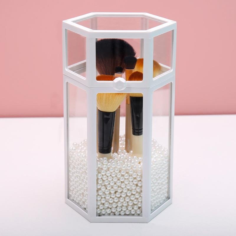 Pot Transparent pour Maquillage - Range Maquillage