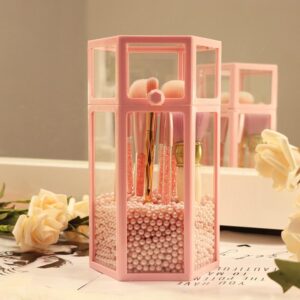 Pot Transparent pour Maquillage - Range Maquillage
