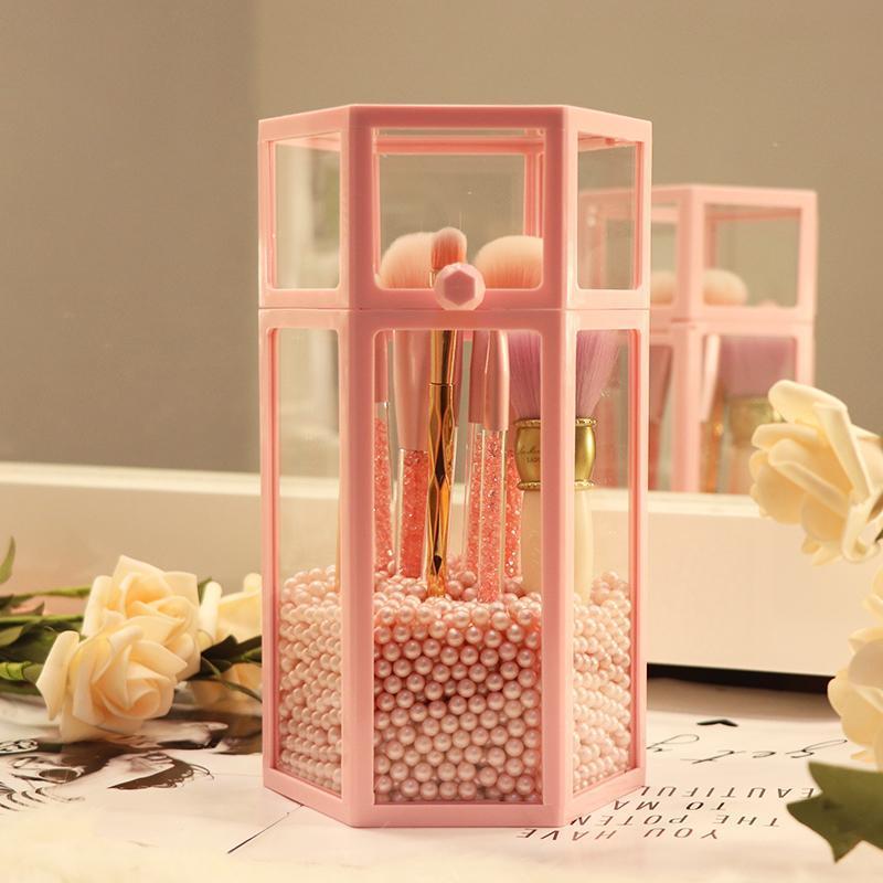 Pot Transparent pour Maquillage - Range Maquillage
