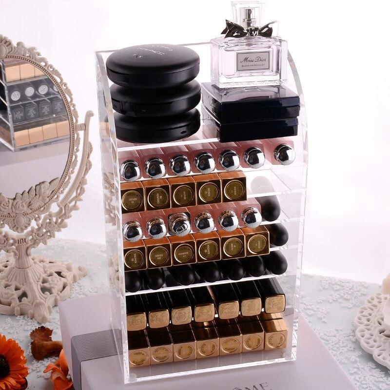 Rangement Make Up Transparent - Range Maquillage