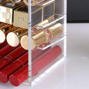 Rangement Make Up Transparent - Range Maquillage