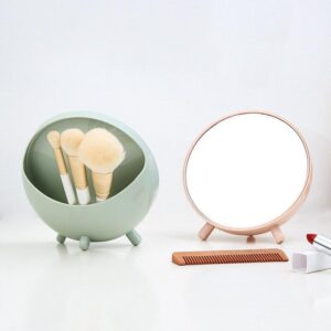 Rangement Maquillage avec Miroir - Range Maquillage