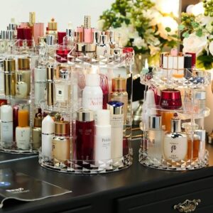 Rangement Maquillage <br> Organisateur Cosmétique Rotatif - Range Maquillage