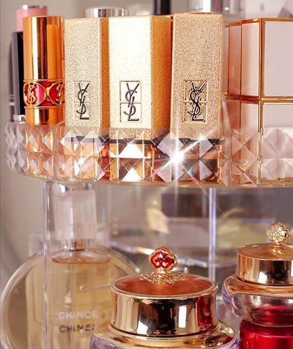 Rangement Maquillage <br> Organisateur Cosmétique Rotatif - Range Maquillage
