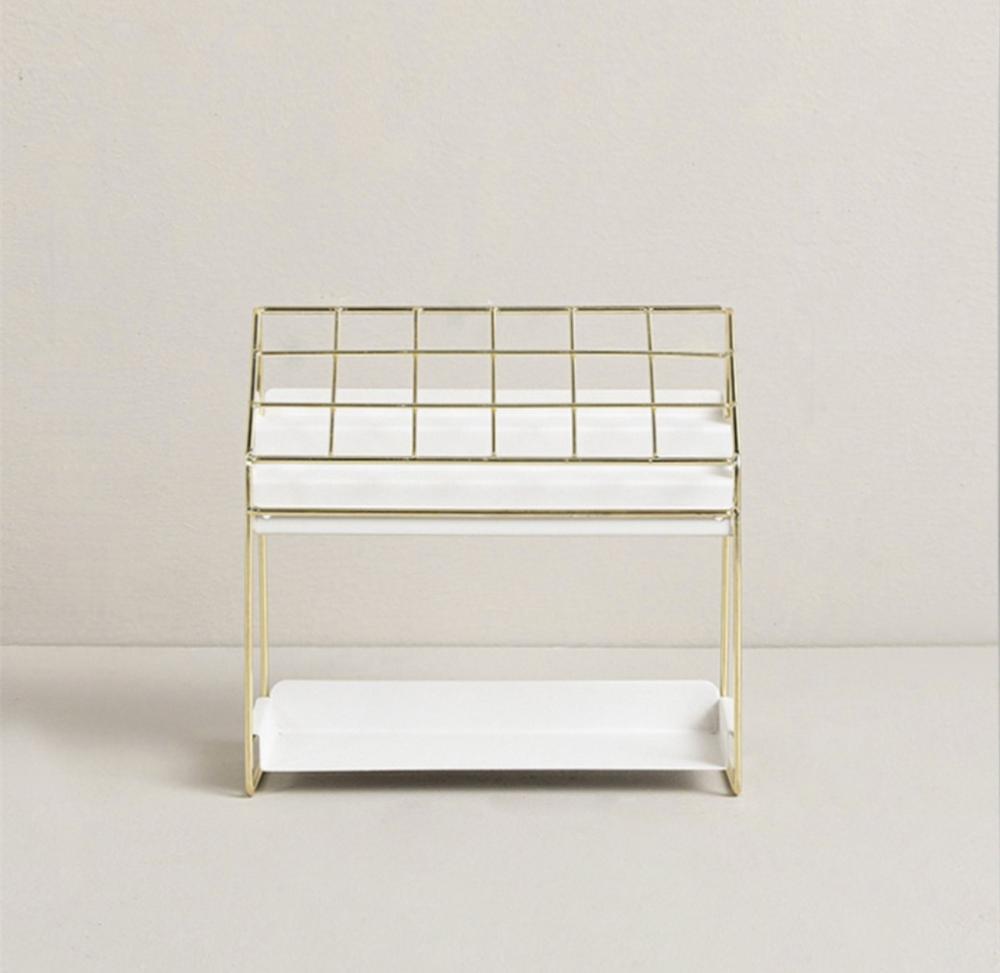 Rangement Transparent pour Salle de Bain - Range Maquillage