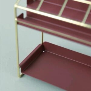 Rangement Transparent pour Salle de Bain - Range Maquillage