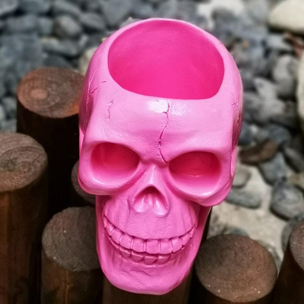 Support Crâne pour Pinceaux de Maquillage - Range Maquillage