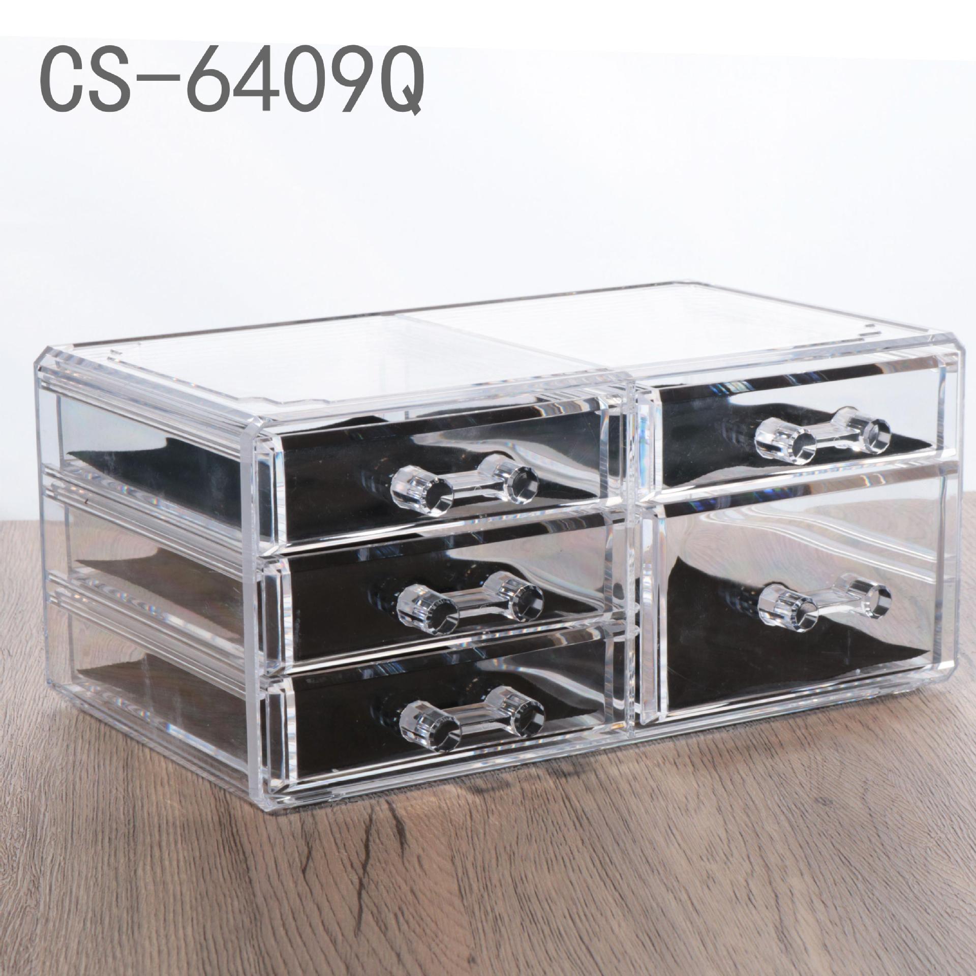 Organisateur de maquillage transparent - Range Maquillage