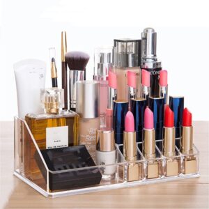 Organisateur de maquillage transparent - Range Maquillage