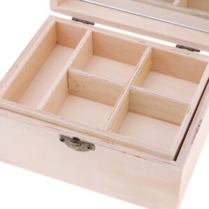 Organisateur maquillage bois - Range Maquillage