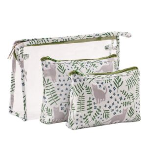 Trousse de maquillage à motif 3 pièces - Range Maquillage