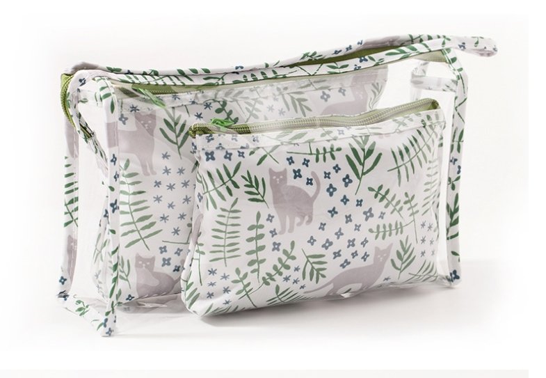 Trousse de maquillage à motif 3 pièces - Range Maquillage