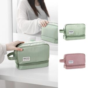 Trousse de Maquillage Double Compartiment Lehuo Travel™ - Range Maquillage