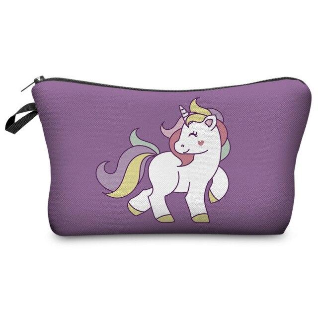 Trousse de Toilette pour Fille Licorne - Range Maquillage