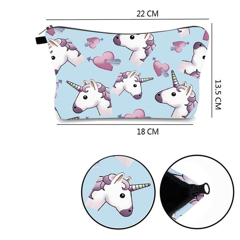 Trousse de Toilette pour Fille Licorne - Range Maquillage