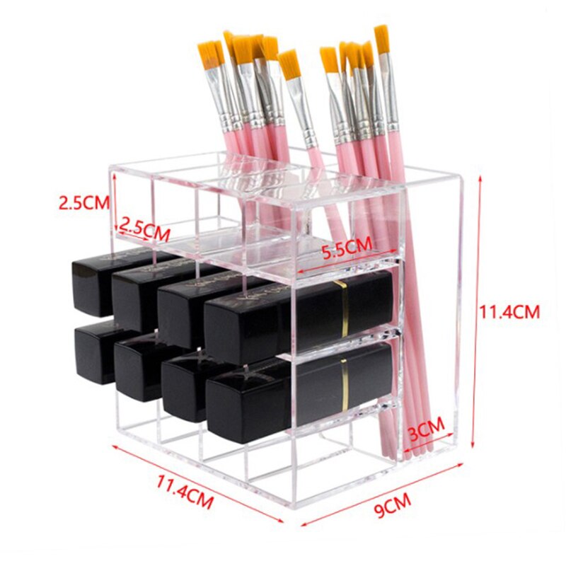 Organisateur de Maquillage Transparent