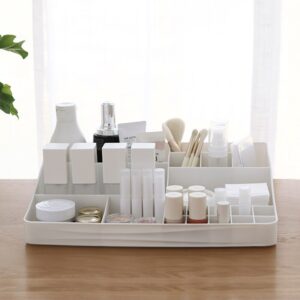 Organisateur Cosmétique Blanc