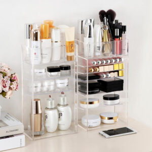 Grand Organisateur de Maquillage Transparent