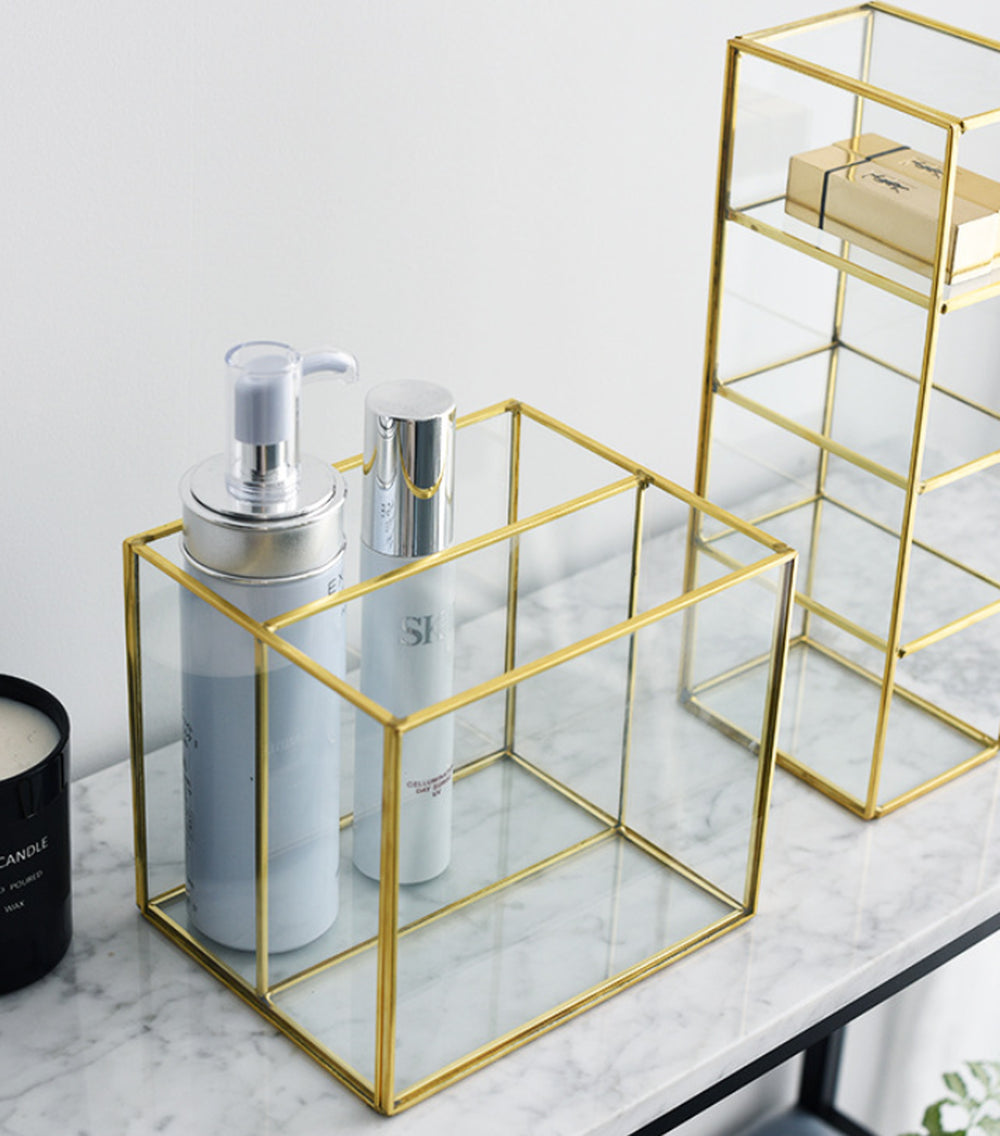 Organisateur de Bureau en Verre