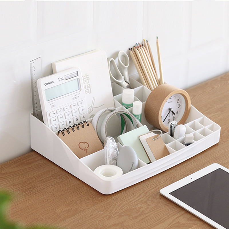 Organisateur Cosmétique Blanc